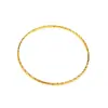 Pulsera Fina Trenzada Dorada Brillante Jianyuesha Que No Se Desvanece Durante Mucho Tiempo, Pulsera para Mujer, Pulsera de Tacto Brillante, Lujo Accesible y Sentido de Gama Alta