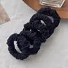 Diadema para el Cabello Sin Costuras de Alta Elasticidad, Gruesa, Ultra Ancha, Herramienta para Peinar el Cabello, Cubierta de Cuero Ensanchada, Banda de Goma Gruesa Engrosada