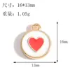Charms de Pulseira Personalizados DIY com Gotejamento de Óleo em Liga, Brincos, Pingentes de Colar, Acessórios, Chaveiros, Acessórios para Joias Artesanais