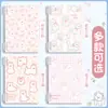 Cuaderno de Hojas Sueltas Gato y Perro Corazón B5 Cuaderno Desmontable de Alto Valor Cuaderno Espiral Estudiante A5 Diario Lindo para Niñas