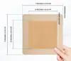 Venta caliente transfronteriza apósito de espuma de silicona marco adhesivo de gel de silicona grande impermeable apósito autoadhesivo para el cuidado de heridas