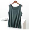 25 Chalecos Base de Otoño e Invierno Nuevos para Mujer, Ropa Interior Térmica Gruesa Sin Costuras con Forro Polar, Chaleco Térmico Ajustado