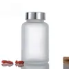 Botella Cápsula de Vidrio Transparente Transfronteriza 100ml Producto para la Salud Botella de Medicamento Botella de Reactivo Sellada para el Hogar Almacenamiento a Prueba de Humedad Botella Vacía