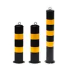 Colunas de Advertência de Tubo de Aço, Colunas Refletivas para Estacionamento, Colunas Protetoras Galvanizadas Anticolisão, Design Protetor Isolante Fabricante de Guangdong