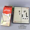 Juego de tablero de ajedrez magnético portátil plegable magnético de tamaño grande y mediano, venta al por mayor, suministro de fábrica de enseñanza para niños
