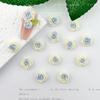 Yiwu Nail Art Explosões Deixando Cair Óleo Flor Borboleta Nail Art Jóias Luminosa Resina Borboleta Jóias Ins Vento Acessórios
