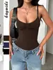 Kaikuo Transfronterizo Europeo y Americano Sexy Chica Caliente Ajustado Mono Camisola Ropa de Mujer 2026 Primavera/Verano Amazon Comercio Exterior