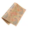 Buquê de flores de papel kraft retrô espessado transfronteiriço embalagem de flores frescas caixa de presente papel de embalagem para presente em estoque atacado