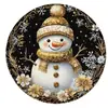 Mantel Individual Redondo Navideño de Lino Transfronterizo Amazon Temu con Acabado de Borde Cortado para Cocina y Mesa de Comedor