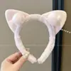 Tiara de Pelúcia Fofa e Divertida para Mulheres, Outono/Inverno, para Lavar o Rosto, Formato Alto na Cabeça, Não Aperta a Cabeça, Não Amassa o Cabelo, Presilha de Cabelo, Acessório de Cabelo