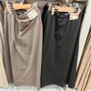 Roupas femininas japonesas solteiras primavera/verão 2024 nova saia longa elástica alta saia dividida absorvente de suor secagem rápida 468805