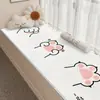 Alfombra para Ventana Abuhardillada de Dormitorio Principal de Celebridad de Internet Dibujos Animados Decoración de Habitación de Princesa Alfombra de Balcón Absorbente de Agua para Todas las Estaciones Alfombra para Ventana Abuhardillada de Cachemir Sintético