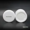 Atacado personalizado 70g redondo moldado por injeção boca larga creme garrafa branca máscara de plástico garrafa pele cuidados produto embalagem material