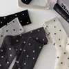 Meias longas de algodão estilo ins da moda, meias femininas populares, novas meias de bolinhas para outono e inverno, meias longas da moda, meias de bolinhas