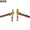 El conector macho para pistola de soldadura TIG refrigerada por agua es adecuado para pistola de soldadura TIG WP20 WP18, pistola de soldadura por arco de argón, resistencia al calor