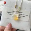 Pingente Colorido de Ágata Tipo Gelo Natural Ano da Colheita Charme Calcedônia Mordida de Doce Buda Sorridente Colar de Jade Pingente de Clavícula