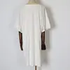 B1234 # Suministro de Inventario de Exportación Ropa Vestido de Casa de Manga Corta para Mujer Bata de Noche