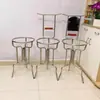 Soporte simple para lavabo, soporte de acero inoxidable para lavabo, de pie, para uso doméstico, estilo rural, tradicional, soporte de pie para lavabo