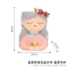 Maceta Suculenta con Forma de Niña Linda Diseño de Balcón Jardín Patio Regalo Creativo de Navidad Decoración Florero