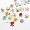 Acessórios para Joias DIY Margarida Duas Cores do Fabricante, Joias DIY Feitas à Mão Girassol Clássico Ins, Joias DIY com Gotejamento de Óleo