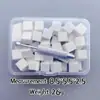 Herramientas para Uñas Mini Bloque Esponja Almohadilla Esponja Pinza Esponja para Difuminar Rubor Uñas Degradadas Uso en Salón