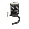 Cabo de armazenamento de suporte de carga tubo de água gancho de metal rack pendurado na parede ferramentas de jardinagem gancho de parede de garagem