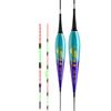 Flotador Luminoso Electrónico para Uso Diurno y Nocturno, Cola Engrosada, Flotador de Pesca de Cola Dura, Flotador Cambiante de Color para Peces Grandes, Equipo de Pesca
