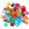 Cuentas de Ponis Cuentas de Ponis Trenza Sucia Agujero Grande Cuentas Cubo Color Sólido Polvo de Cebolla Cuentas Transparentes Cuentas para Manualidades Accesorios para Joyería