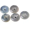 Colgante de Ágata Blanca Natural Hielo Calcedonia Azúcar Calcedonia Hebilla de Seguridad para Hombres y Mujeres Ágata Dorada Champaña Hebilla de Seguridad