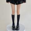 Medias Delgadas de Verano para Mujer con Lazo Calcetines de Hielo Estilo Japonés Lolita Jk Terciopelo Dopamina Pantorrilla