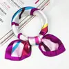 Lenço de Seda para Roupas de Negócios Decoração para Roupas de Trabalho Móvel de Banco Lenço Quadrado Pequeno e Médio Estampado Feminino Fabricante Atacado 50