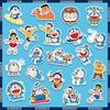 50 Piezas de Stickers de Doraemon Campanita Nobita Impermeables para Agenda DIY Teléfono Móvil Laptop Vaso de Agua Sticker Creativo