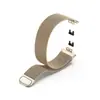 Para Huawei watch Fit Correa Milanesa Metal Acero Inoxidable Correa de Tres Bolas TIA-B09 Correa Tejida de Nailon