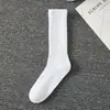 Calcetines Deportivos Populares de Alta Venta para Hombre, Calcetines Blancos de Algodón Puro de Caña Media para Baloncesto, Suela Gruesa de Felpa, Calcetines Desodorantes y Absorbentes de Sudor