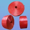 Cuerda de Amarre Roja Regenerada Cuerda de Empaque de Plástico Cuerda de Embalaje Cuerda de Amarre de Plástico Cuerda para Bola de Pasto Película Desprendible Cuerda de PP Acrílica