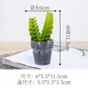 Suculenta Artificial Planta em Vaso, Simples Personalizada Decoração de Casa Bonsai, Decoração de Interior Planta Verde Artificial