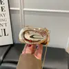 Mini Bolso de Noche Bolso para Labial Auriculares 2026 Nuevo Color Caramelo Acrílico Galvanizado Cadena para Bolso Bolso Cruzado