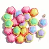Cuentas de Parche de Dos Colores Acrílicas con Agujero Estrella Mariposa Cuentas Sueltas DIY Pulsera de Dos Colores Pulsera Pulsera Accesorios de Joyería
