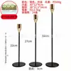 Candelabros de Hierro Chapados en Oro Estilo Europeo Más Vendidos de Amazon, Decoraciones de Boda, Candelabros Metálicos para Mesa de Comedor de Hotel, Candelabros