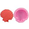 Forma de Silicone Série Marinha 7 Vida Marinha Flip Açúcar Forma de Assar Estrela do Mar Concha Concha do Mar Decoração de Bolo