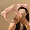 Diadema Extravagante de Mismo Estilo que Zhao Lusi, Diadema de Peluche de Dibujos Animados Lindos, Pinza para el Cabello para Lavarse la Cara, Accesorio para el Cabello, Diadema, Adorno para el Cabello