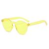 Gafas de Sol para Niños, Gafas de Sol de Colores Caramelo para Niños, Gafas de Una Pieza sin Montura Listas para Usar, Gafas de Sol de Exportación para Hombres y Mujeres