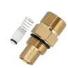 Lavadora de Coches Portátil Conector de Salida de Agua Válvula de Mantenimiento de Presión por Resorte Máquina de Limpieza Cabezal de Bomba de Lavadora de Coches Válvula de Retención de Salida de Agua Válvula de Retención
