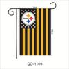 Bandera de jardín del equipo de la NFL transfronterizo Amazon Bandera del equipo de fútbol americano profesional Procesamiento de asta de bandera al por mayor