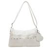 Bolso Transfronterizo de Gran Capacidad para Mujer 2025 Nuevo Bolso de Hombro Casual Versátil Bolso Cruzado de Moda con Remaches