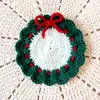 Posavasos de ramo de rosas terminadas transfronterizo Lana Tejido a mano Crochet DIY Tulipán tejido Gancho Flor Gama alta