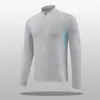 Camiseta de Manga Larga de Secado Rápido para Hombre de Comercio Exterior Primavera y Otoño Camiseta Casual de Cuello Semi-alto con Cremallera Ropa Deportiva para Exteriores Running Fitness para Hombre