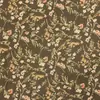 Tela Estampada Personalizada Imitación Lino Tela de Algodón Rayas de Bambú Poliéster Puro Más de 100 Diseños Florales Tela Imitación Algodón y Lino