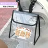 Bolsa para patinete eléctrico, bolsa de almacenamiento montada en la parte delantera para bicicletas eléctricas, bolsa de almacenamiento impermeable universal de gran tamaño para cargadores de teléfono y impermeables