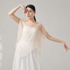 Traje de Práctica de Danza Clásica Verano Velo Suelto Hada Elegante Traje de Baile Camisa de Gasa Danza Moderna